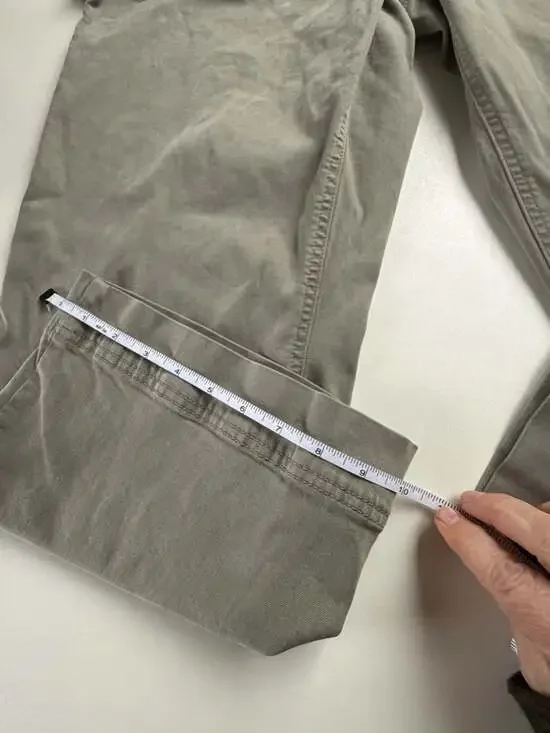 Buffalo David Bitton Womens Green Mid Rise Jean Size 16 - Picture 3 of 9